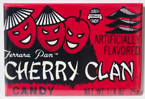 Cherry clan vintage candy - cherry, box