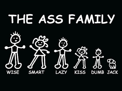 Ass family funny - funny, quality