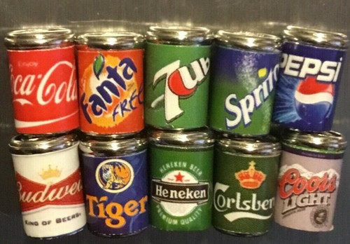 Mini food drinks - 3d,